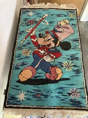 Share Vintage Disney Mickey Mouse Marching Band Rug Tapestry The Band Concert